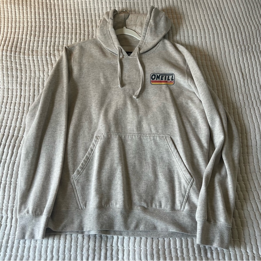 O'Neill Light Gray Men's Hoodie Sz Sm
